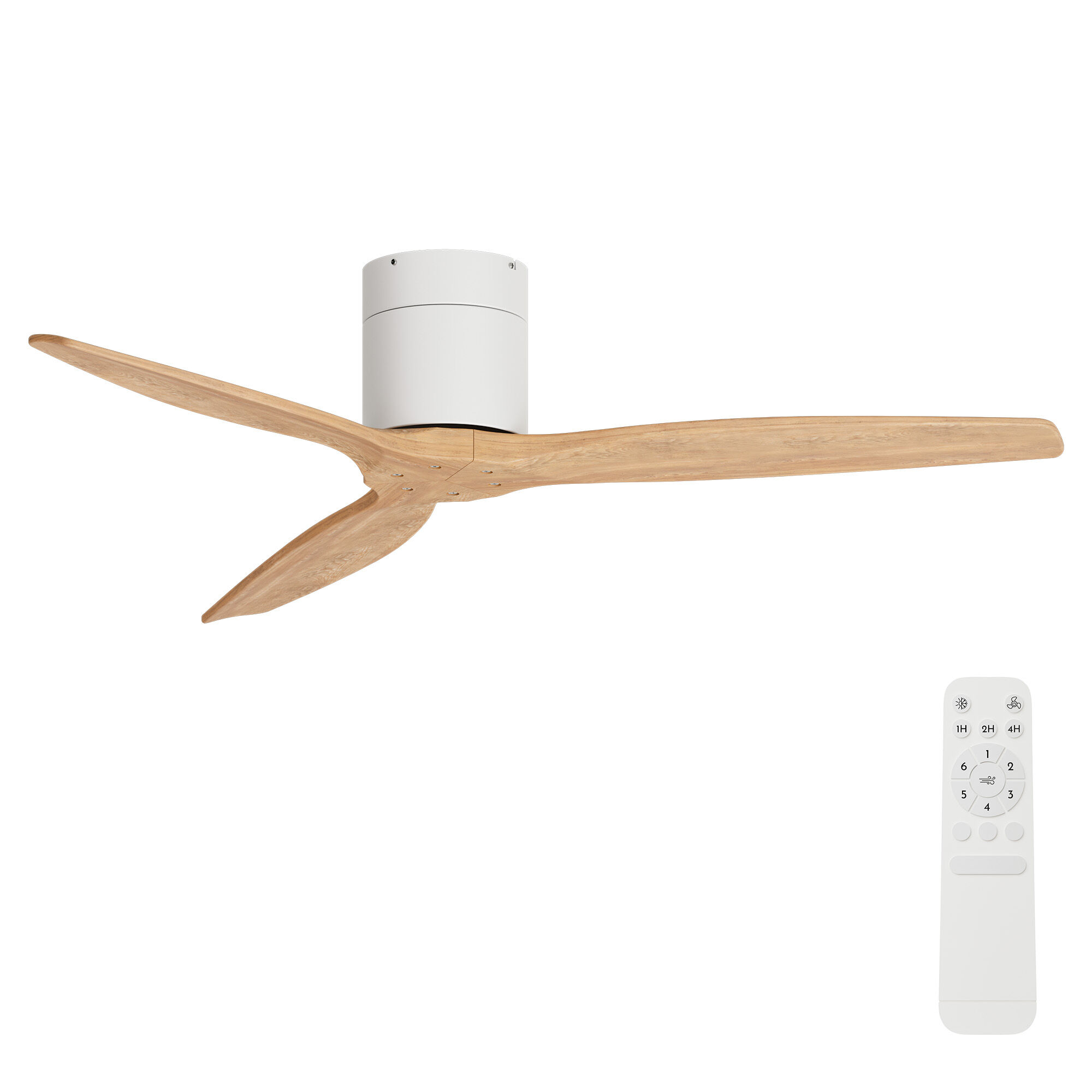 Ventilador techo PHAOS aspas sin luz motor DC