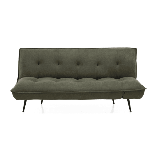 Sofá cama CORA 3 lugares cor verde