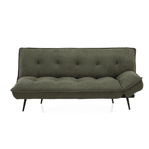 Sofá cama CORA 3 lugares cor verde