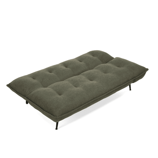 Sofá cama CORA 3 lugares cor verde