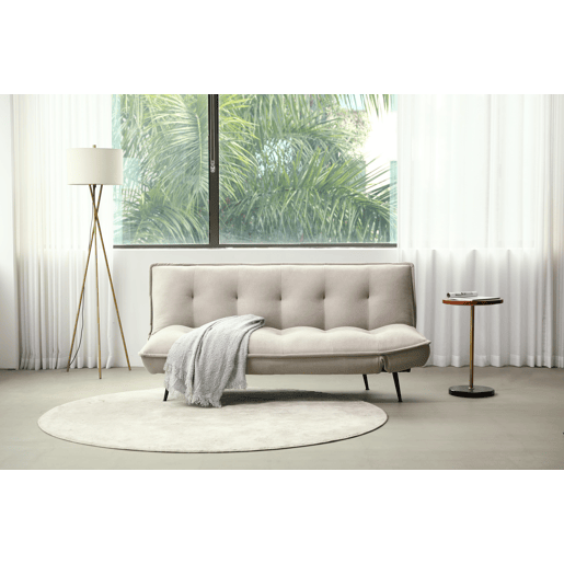Sofá cama CORA 3 lugares cor cinza