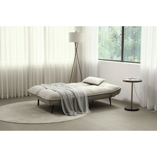 Sofá cama CORA 3 lugares cor cinza