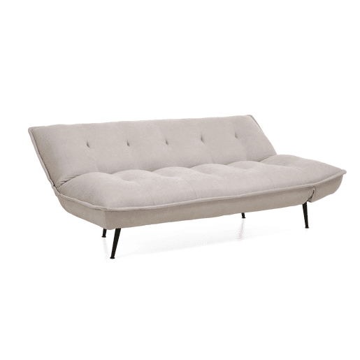 Sofá cama CORA 3 lugares cor cinza