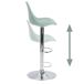 Pack de 2 taburetes ajustables TOBY Pack de 2 taburetes ajustables TOBY Verde