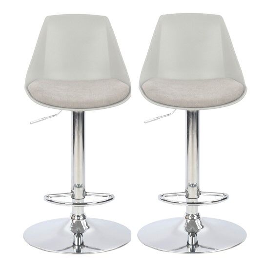 Pack de 2 taburetes ajustables TOBY 