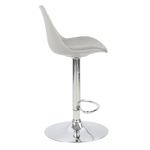 Conjunto de 2 bancos ajustáveis TOBY cinza