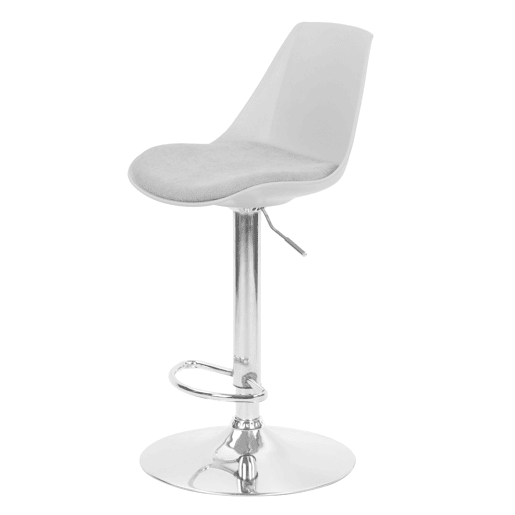 Conjunto de 2 bancos ajustáveis TOBY cinza