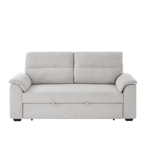 Sofá cama 3 lugares GINA cor cinza