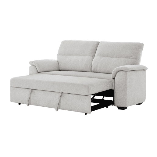 Sofá cama 3 lugares GINA cor cinza
