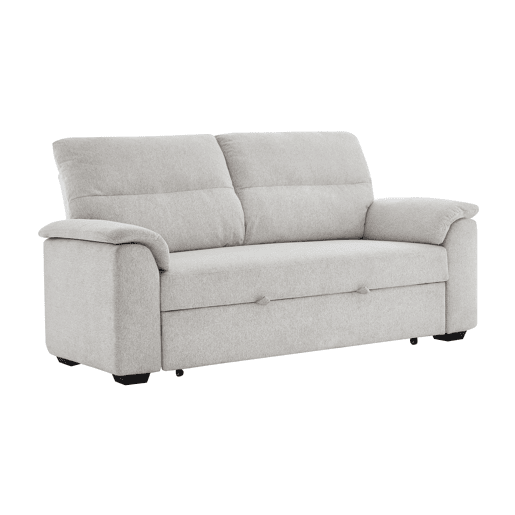 Sofá cama 3 lugares GINA cor cinza