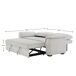 Sofá cama 3 plazas GINA color gris Sofá cama 3 plazas GINA color gris Gris