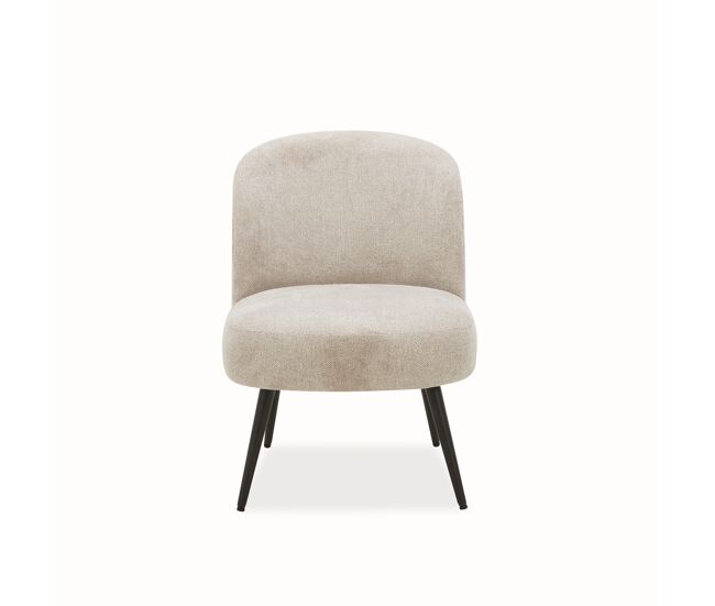Sillón decorativo kitty color beige