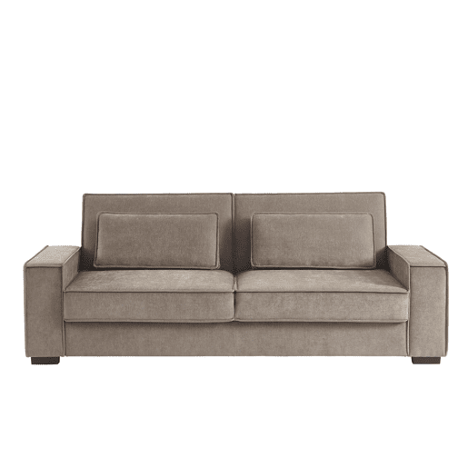 Sofá cama 3 lugares LILY cor cinza