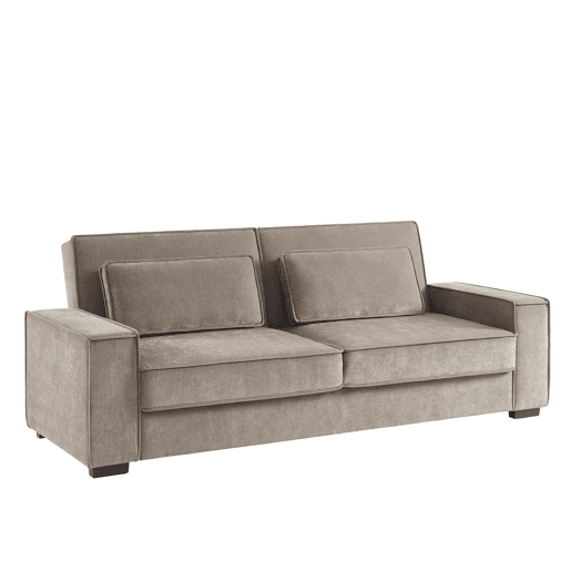 Sofá cama 3 lugares LILY cor cinza
