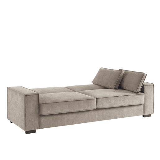 Sofá cama 3 lugares LILY cor cinza