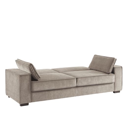 Sofá cama 3 lugares LILY cor cinza