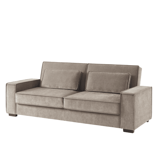 Sofá cama 3 lugares LILY cor cinza