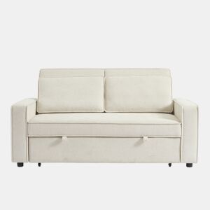 Sofá cama 2 lugares LOLA cor bege