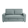 Sofá cama 2 lugares LOLA cor azul