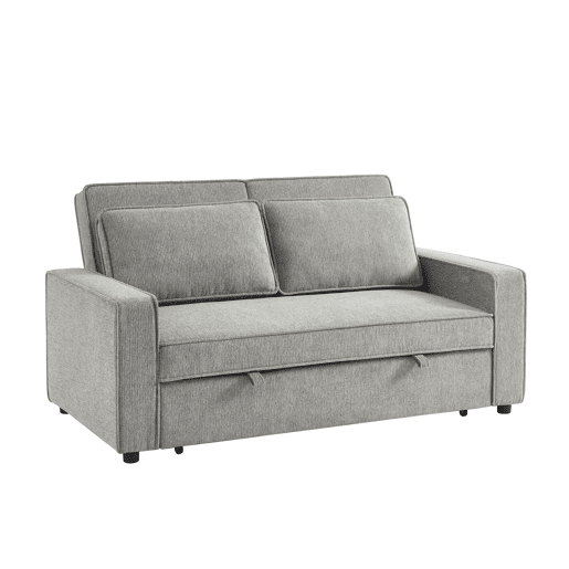 Sofá cama 2 lugares LOLA cor cinza Sofá cama 2 lugares LOLA cor cinza