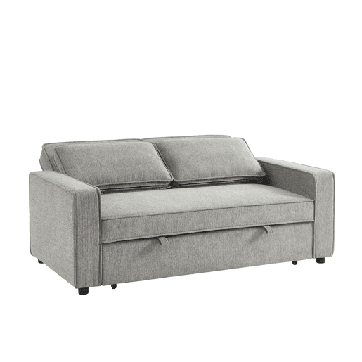 Sofá cama 2 lugares LOLA cor cinza Sofá cama 2 lugares LOLA cor cinza