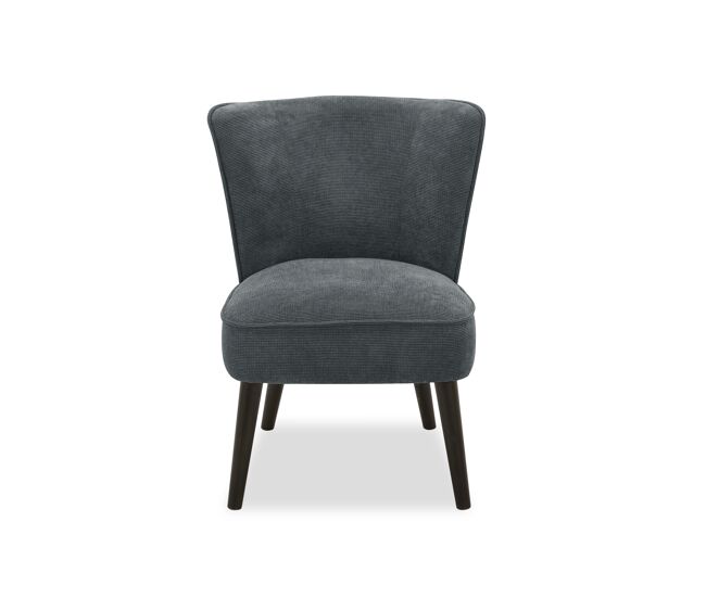Sillón decorativo nina color gris