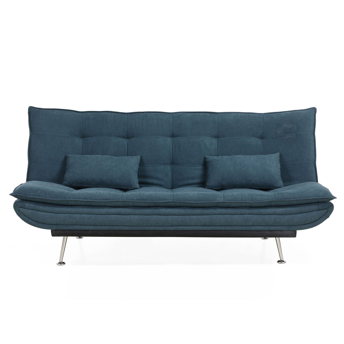 Sofá cama 3 plazas alia color azul