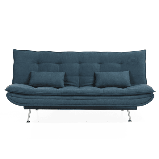 Sofá cama 3 lugares ALIA cor azul