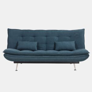 Sofá cama 3 lugares ALIA cor azul