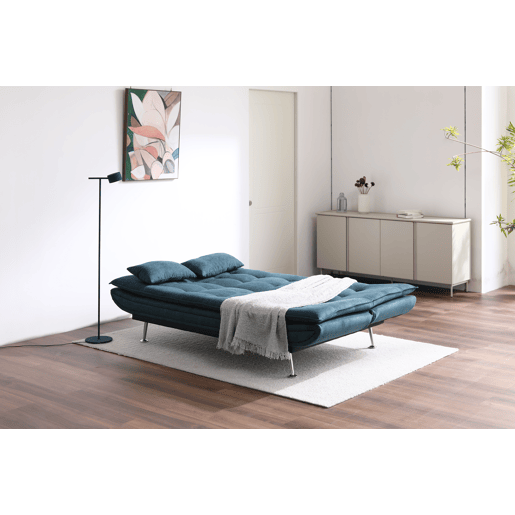Sofá cama 3 lugares ALIA cor azul
