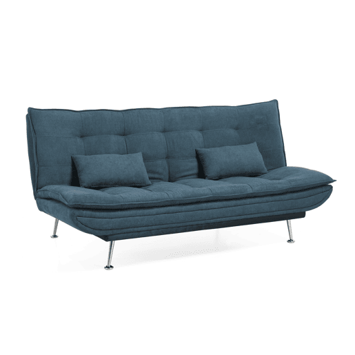 Sofá cama 3 lugares ALIA cor azul