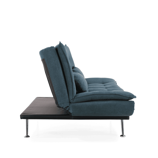 Sofá cama 3 lugares ALIA cor azul