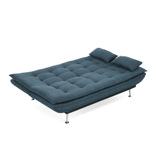 Sofá cama 3 lugares ALIA cor azul