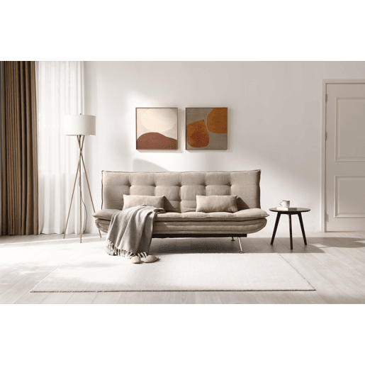 Sofá cama 3 lugares ALIA cor vison