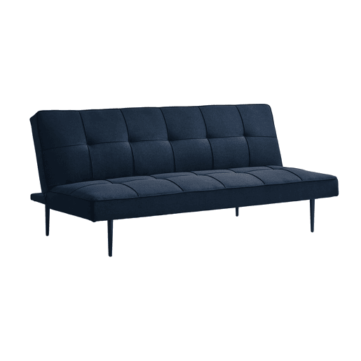 Sofá cama 3 lugares BOWY cor azul Sofá cama 3 lugares BOWY cor azul
