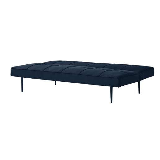 Sofá cama 3 lugares BOWY cor azul Sofá cama 3 lugares BOWY cor azul