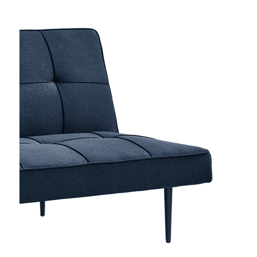 Sofá cama 3 lugares BOWY cor azul Sofá cama 3 lugares BOWY cor azul