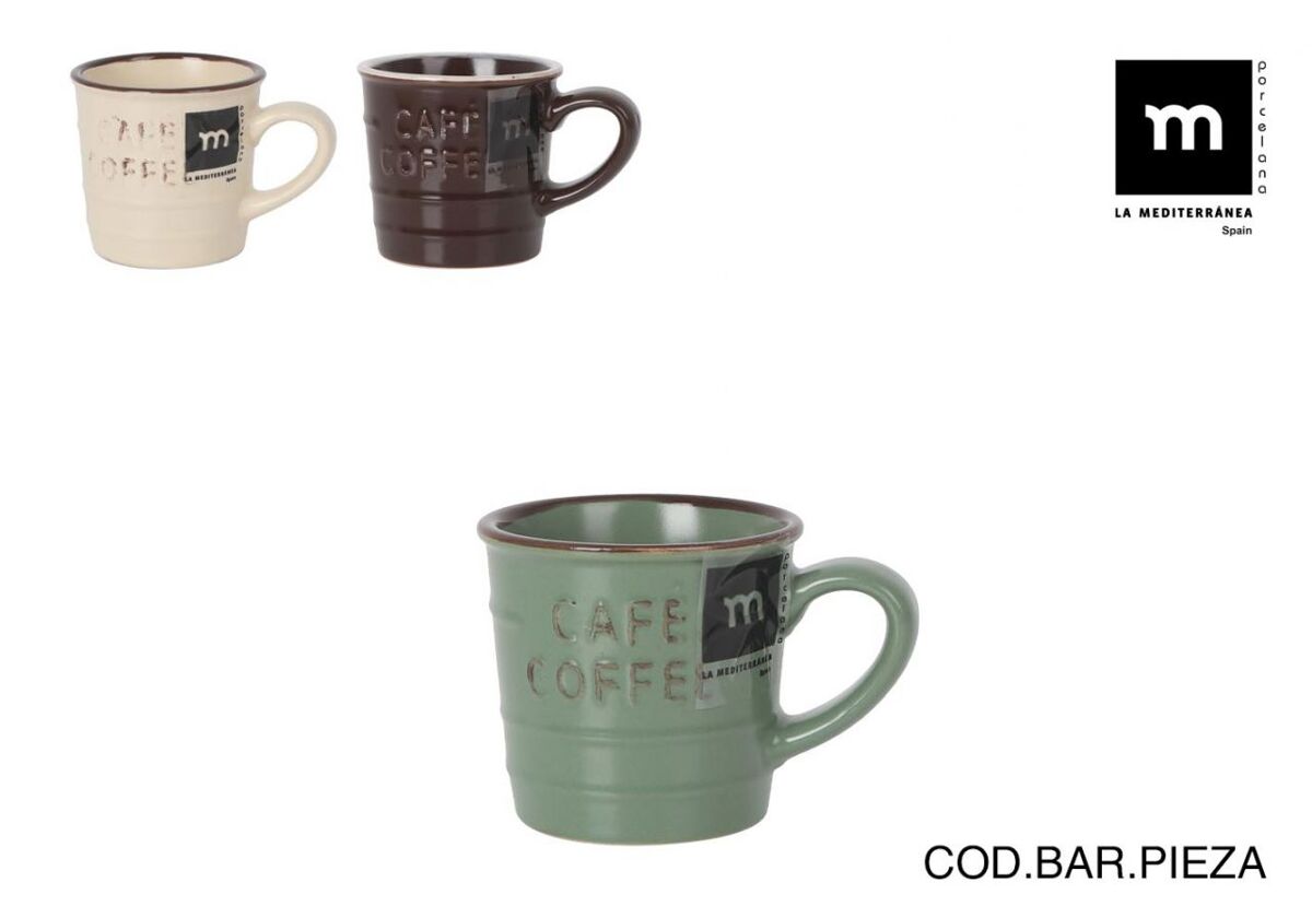 Taza café SWEET FARM colores surtidos