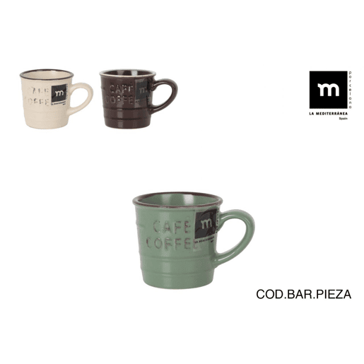 Chávena de café expresso SWEET FARM 80cc cores sortidas