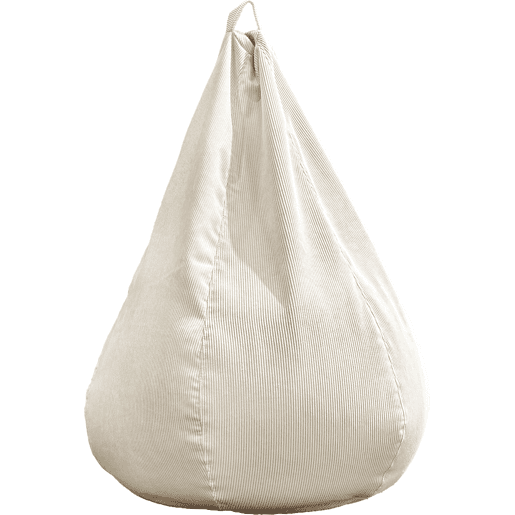 Puff pera SCALA nata pana 85x110cm Puff pera SCALA nata pana 85x110cm