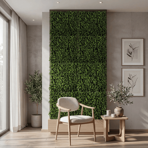 Jardim vertical artificial EUCALYPTUS 50cm Jardim vertical artificial EUCALYPTUS 50cm