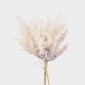 Planta com flor artificial ERICA creme 39cm