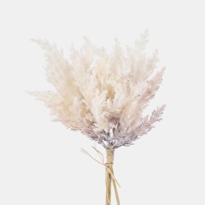 Planta com flor artificial ERICA creme 39cm