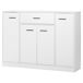 Aparador SNOW 84x116x30cm blanco Aparador SNOW 84x116x30cm blanco Blanco