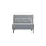 Sofá cama RITA cor cinza 100x78x75cm