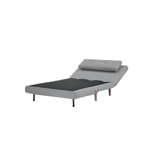 Sofá cama RITA cor cinza 100x78x75cm Sofá cama RITA cor cinza 100x78x75cm