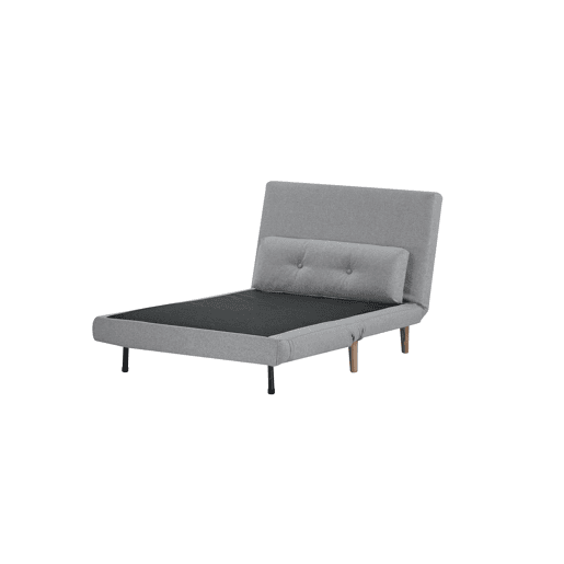 Sofá cama RITA cor cinza 100x78x75cm Sofá cama RITA cor cinza 100x78x75cm