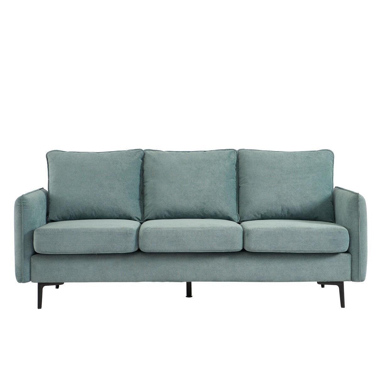 Sofá 3 plazas fijo sia color azul