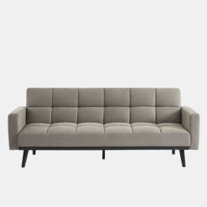 Sofá cama 3 lugares ZIA cor cinza