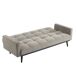 Sofá cama 3 plazas ZIA color gris Sofá cama 3 plazas ZIA color gris Gris